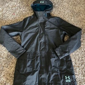 Under Armour MTN Waterproof Winter Ski Snow Jacket Sz L Women